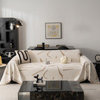 Modern Abstract Couch Cover Blanket, Decor Furniture Protector for Sectional Sofa