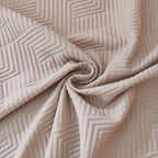 Cooling Scratch Proof Large Sofa Throw Cover, Geometric Texture Couch Protector