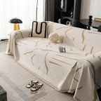 Modern Abstract Couch Cover Blanket, Decor Furniture Protector for Sectional Sofa