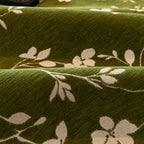 Floral Chenille Couch Cover, Non-Slip Sofa Slipcover Protector for Furniture