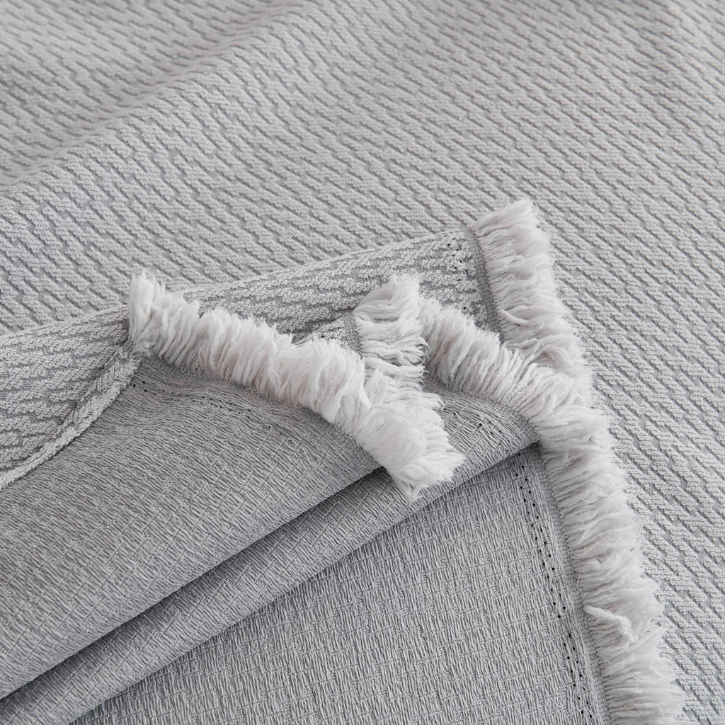 Waterproof Scratch Proof Herringbone Large Throw Blanket for Couch, Chenille Couch Cushion Covers for Pets