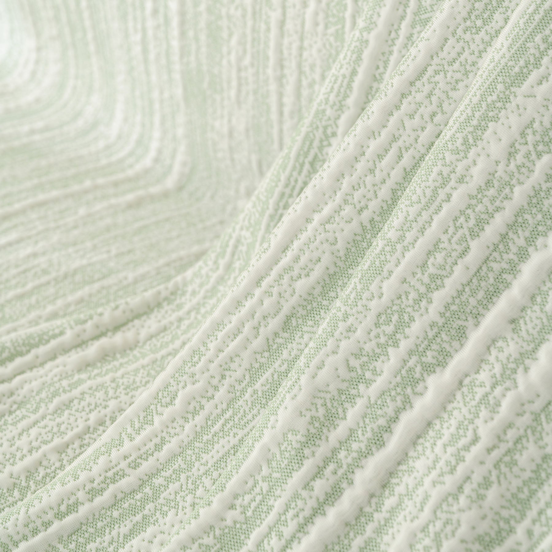 Summer Cooling Ice Silk Sofa Cover, Textured Stripe Soft Breathable Couch Throw Cover