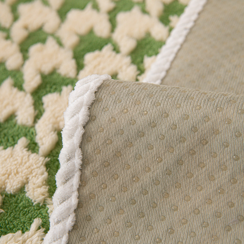 Winter Thickened Sherpa Fleece Houndstooth Sofa Cushion, Non-slip Sofa Cover with Plush