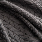 High Stretch Wheat Ear Embossed Textured Couch Slipcover, Water Repellent Sofa Cover