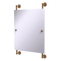 Dottingham Collection Rectangular Frameless Rail Mounted Mirror  Dt2792Bbr