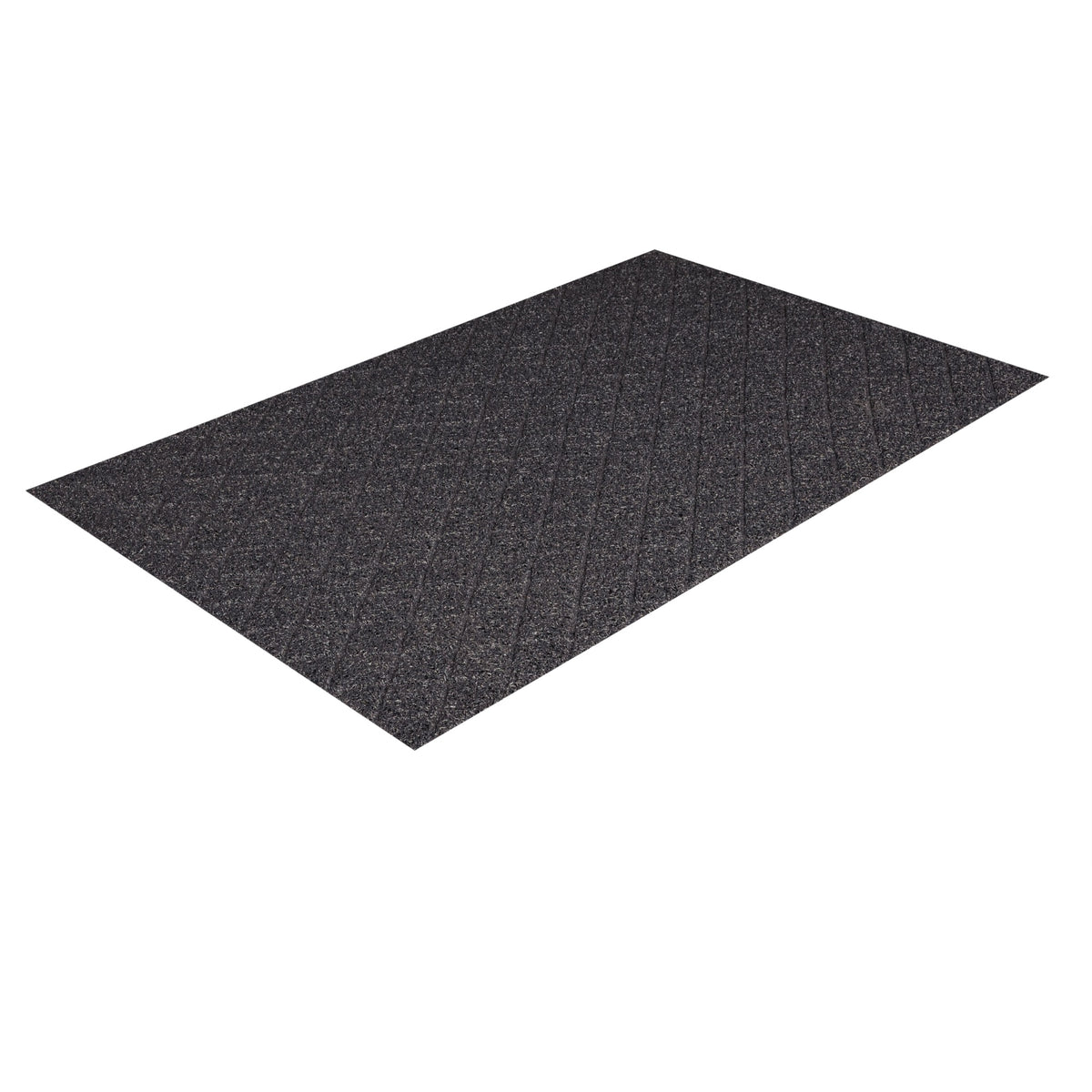 Diamond-Deluxe Heavy-Duty Unbacked with Grit-Safe 3'x40' Black w/Grit