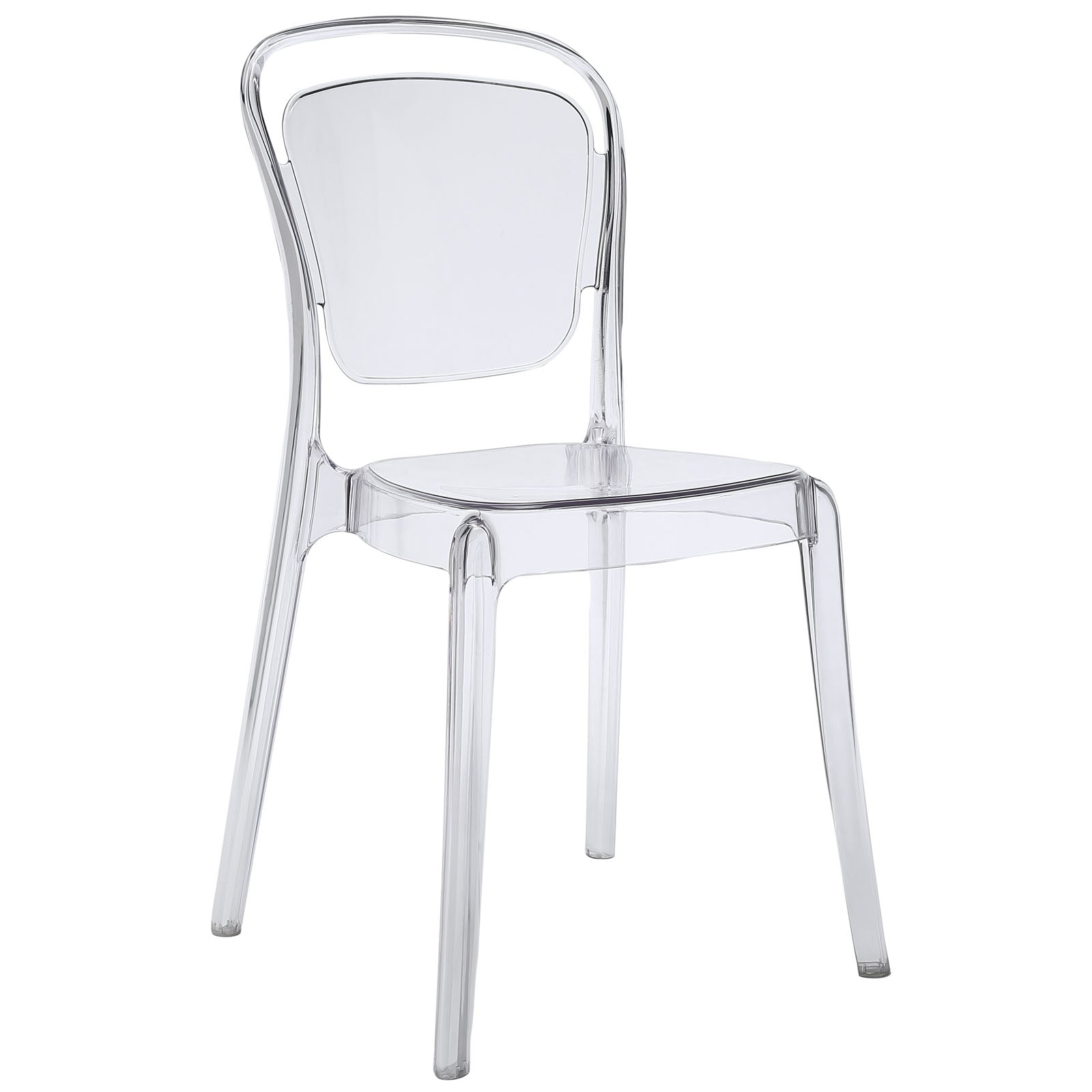 Entreat Dining Side Chair  Clear