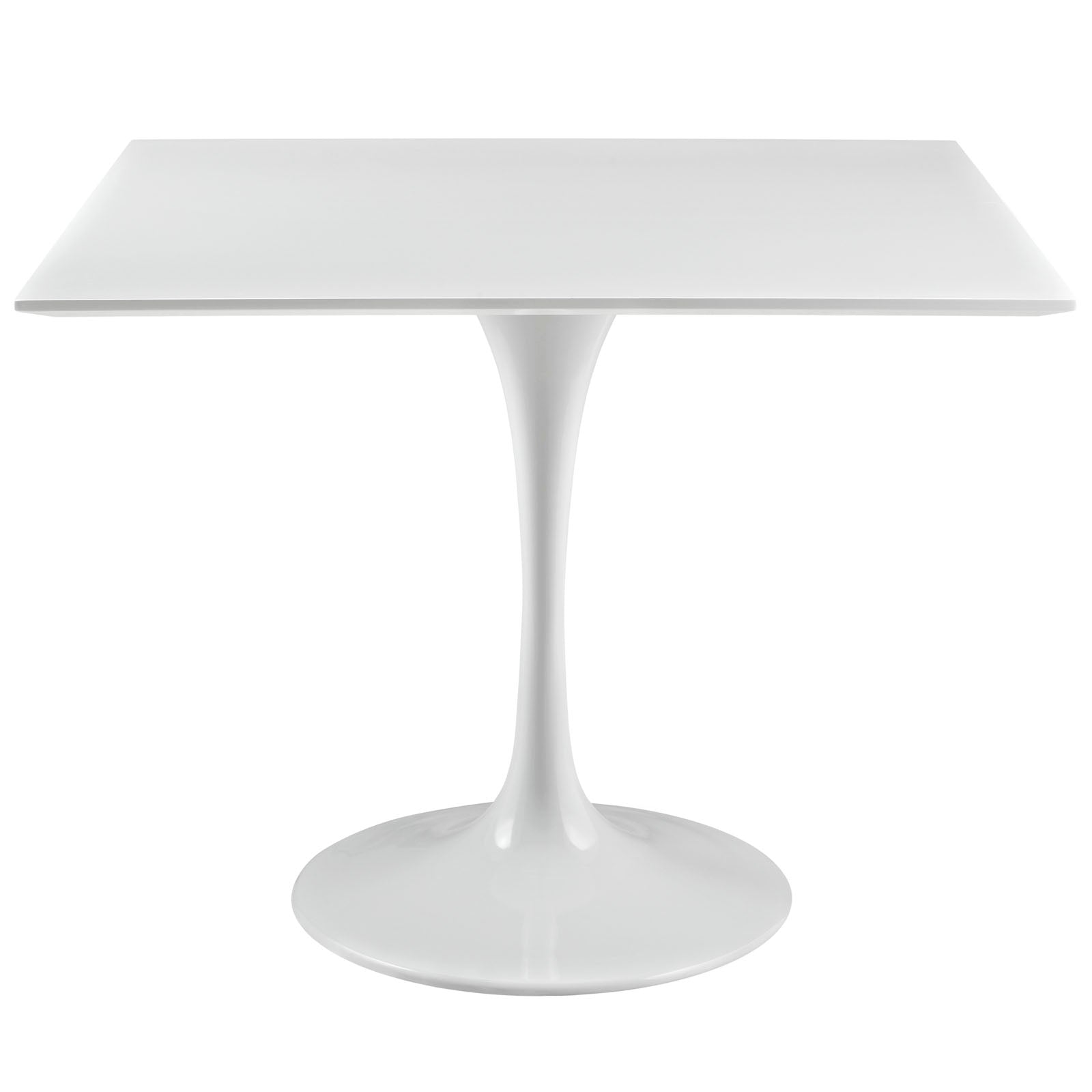 Lippa 36 Square Wood Top Dining Table  White