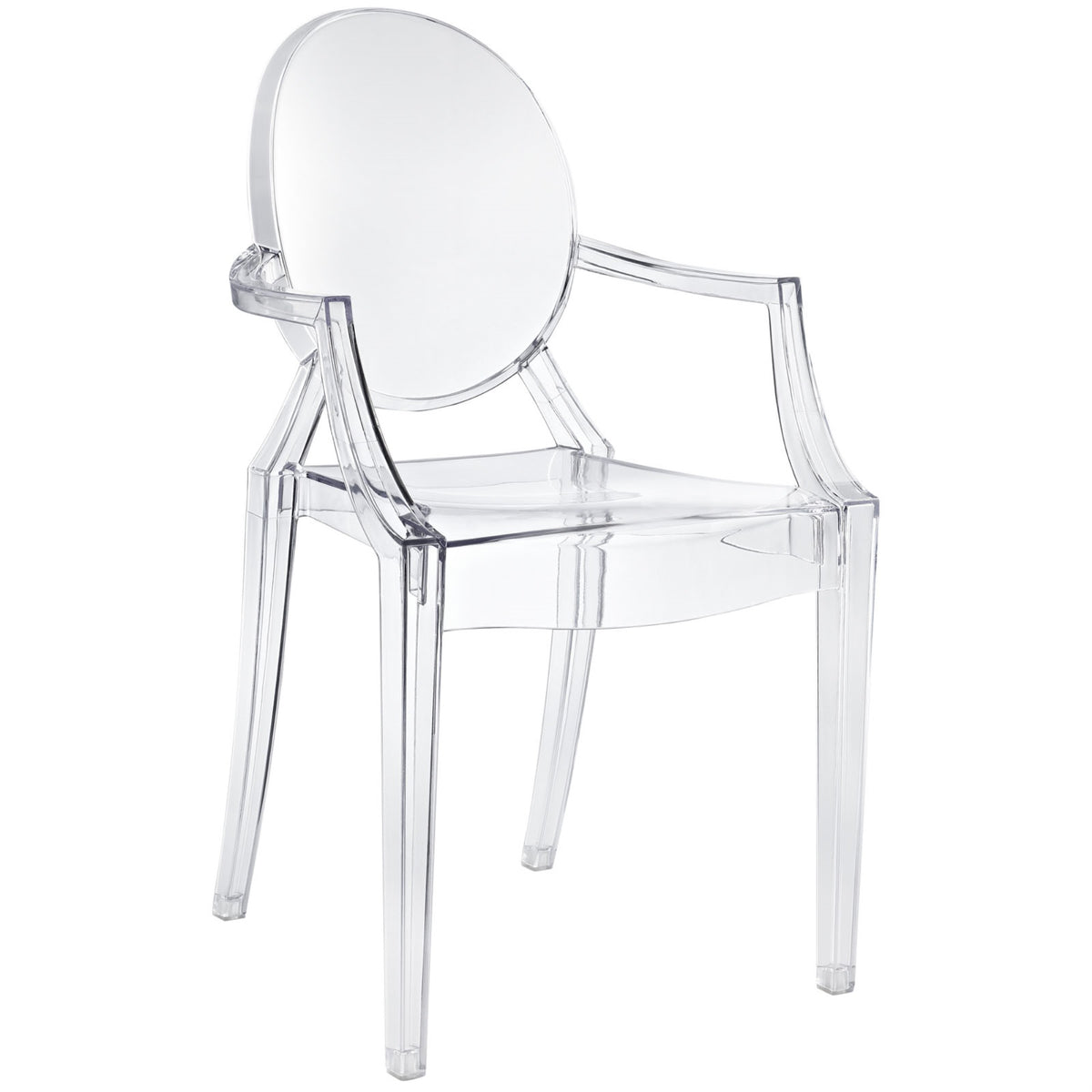 Casper Chair: Artistic and Elegant Dining Armchair for Indoor and Outdoor Settings - Robust and Long-lasting - Transcend Empty S