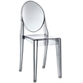 Casper Dining Side Chair  Smoked Clear