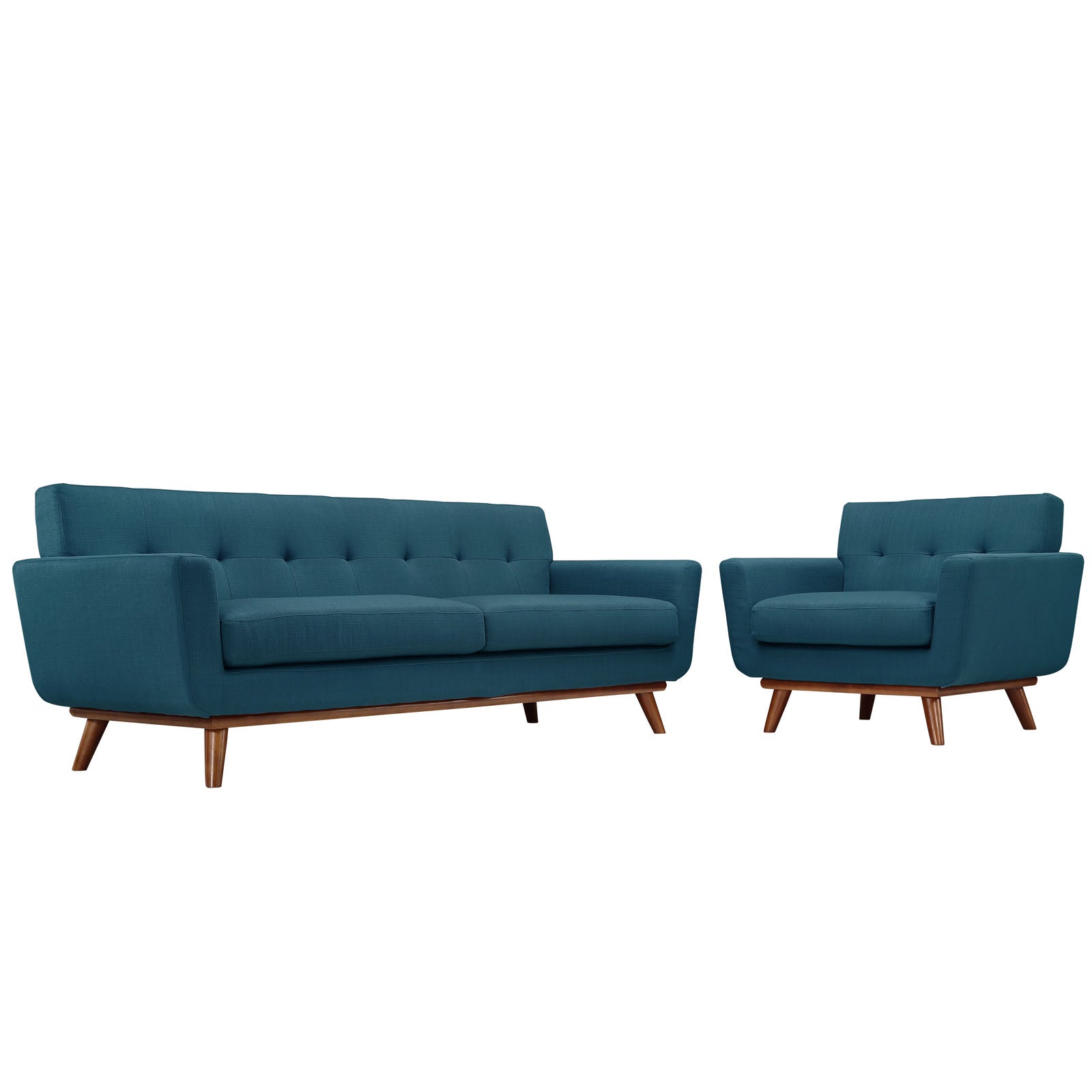 Engage Armchair and Sofa Set of 2 - Azure