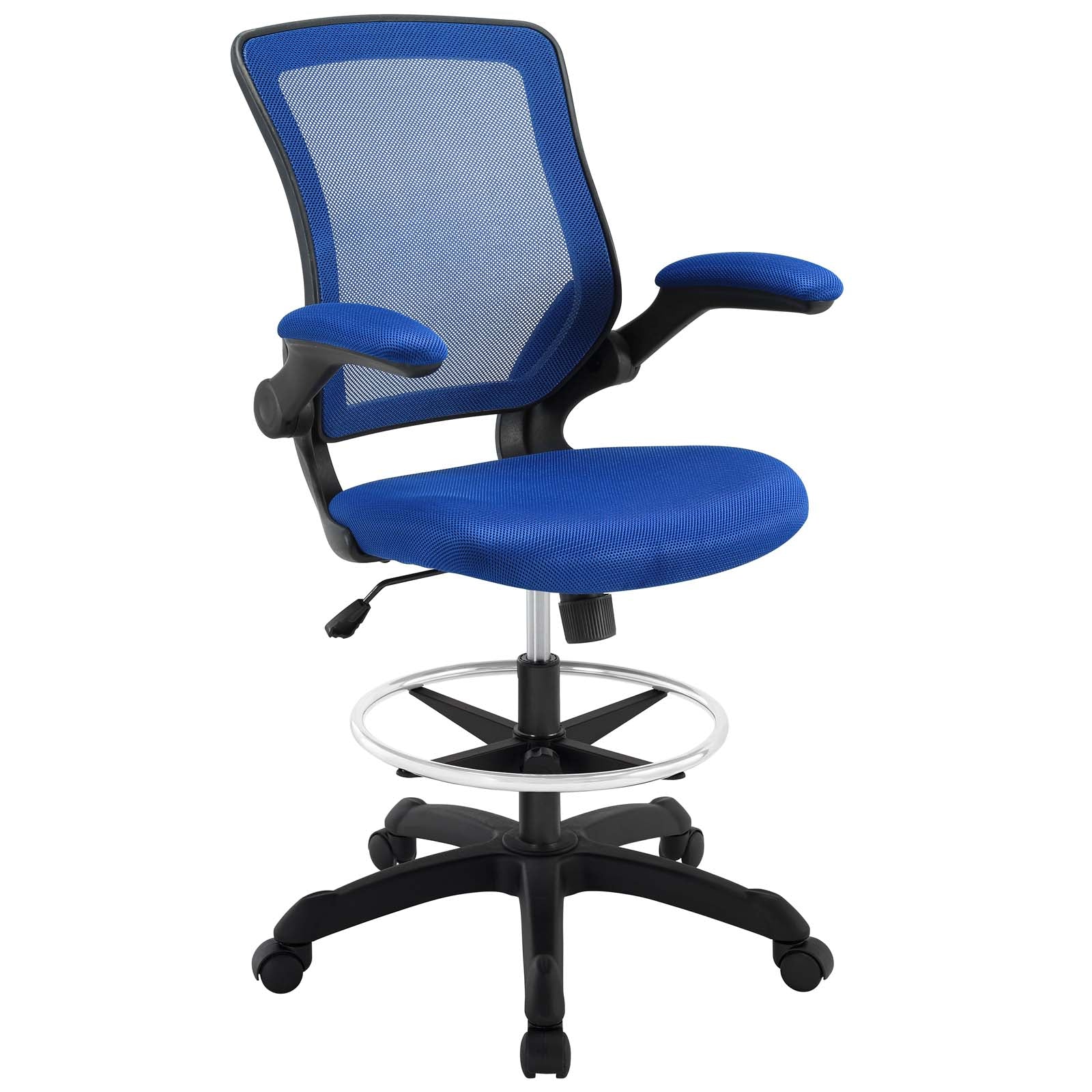 Veer Drafting Chair - Blue