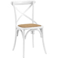 Gear Dining Side Chair  White