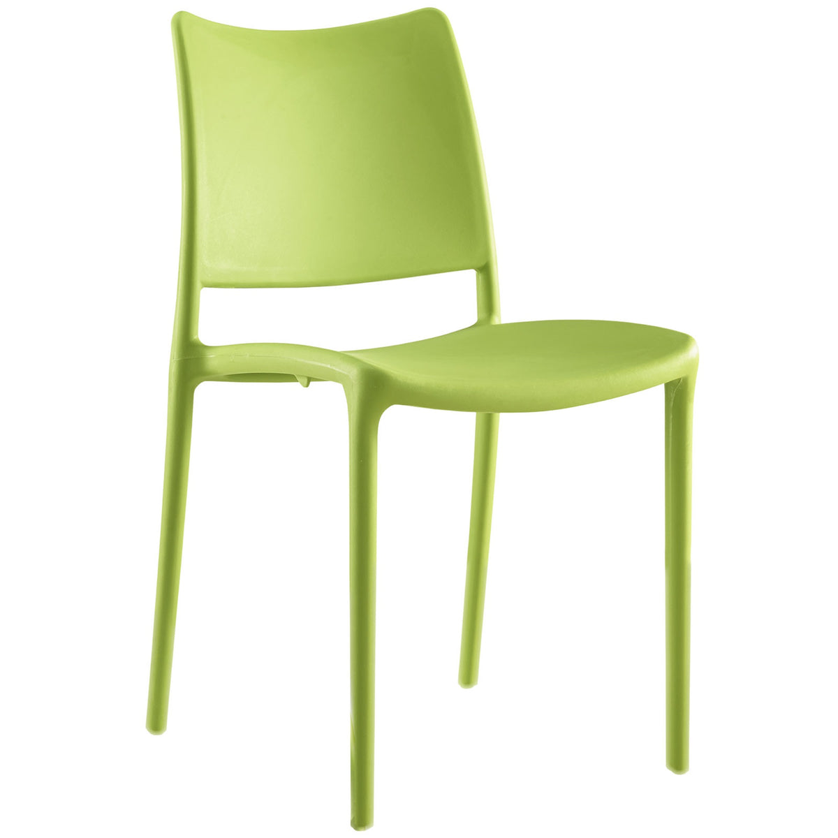 Hipster Dining Side Chair - Burst of Energy, Minimalist Design, Ergonomic Features, Stackable, Fully Assembled, Indoor/Outdoor U