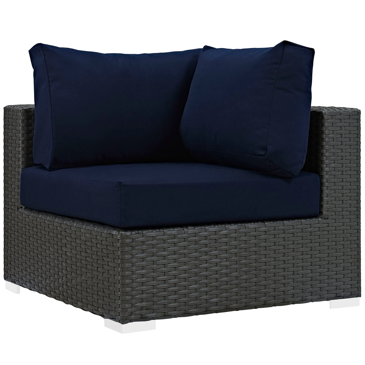 Sojourn Outdoor Patio Sunbrella Corner  Canvas Navy