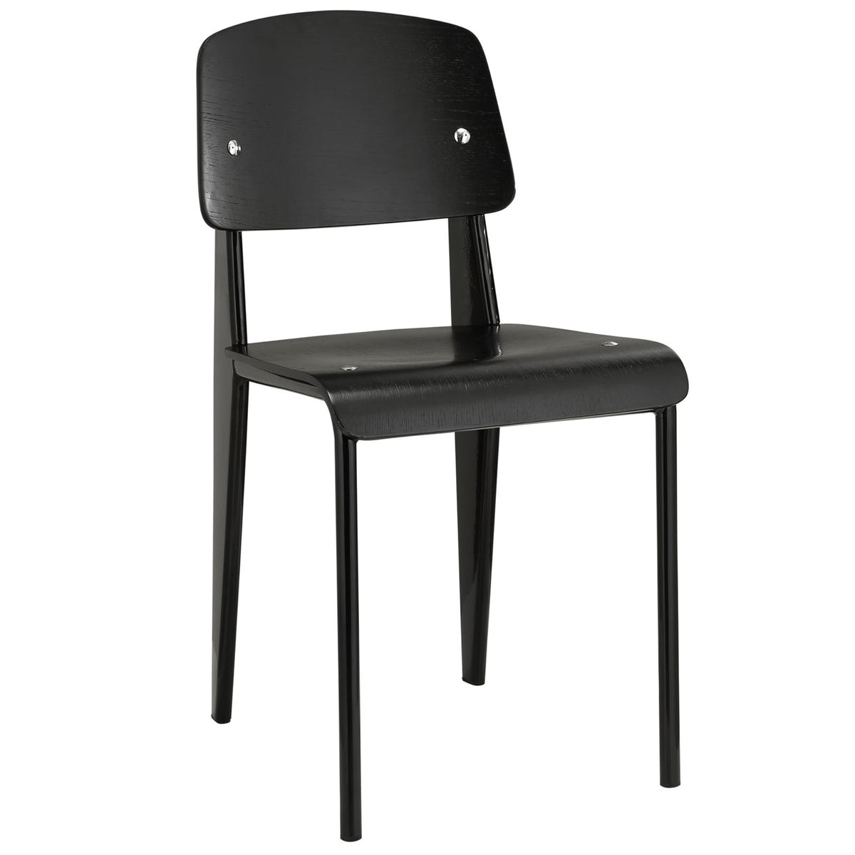 Cabin Modern Dining Chair - Serene Simplicity, Soft Ambiance, Durable Plywood, Natural Finish