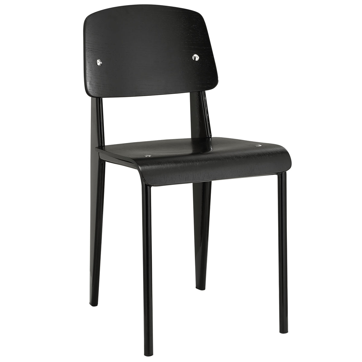 Cabin Dining Side Chair - Black Black