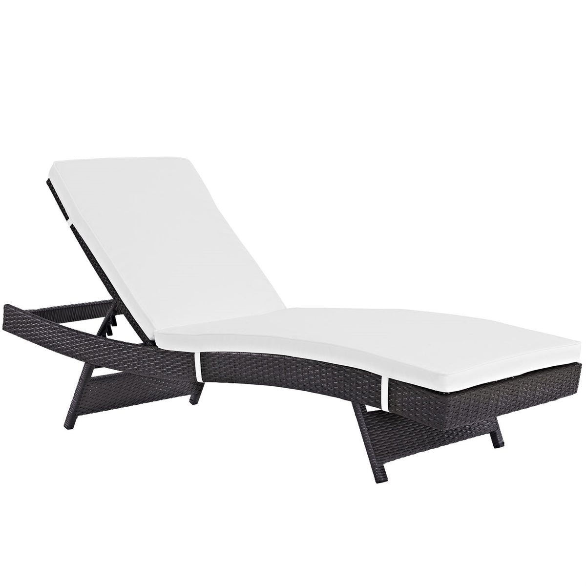 Convene Outdoor Sectional Series: Comfortable and Versatile Patio Lounge Chair with Reclining Patio Chaise - Weather-Resistant C