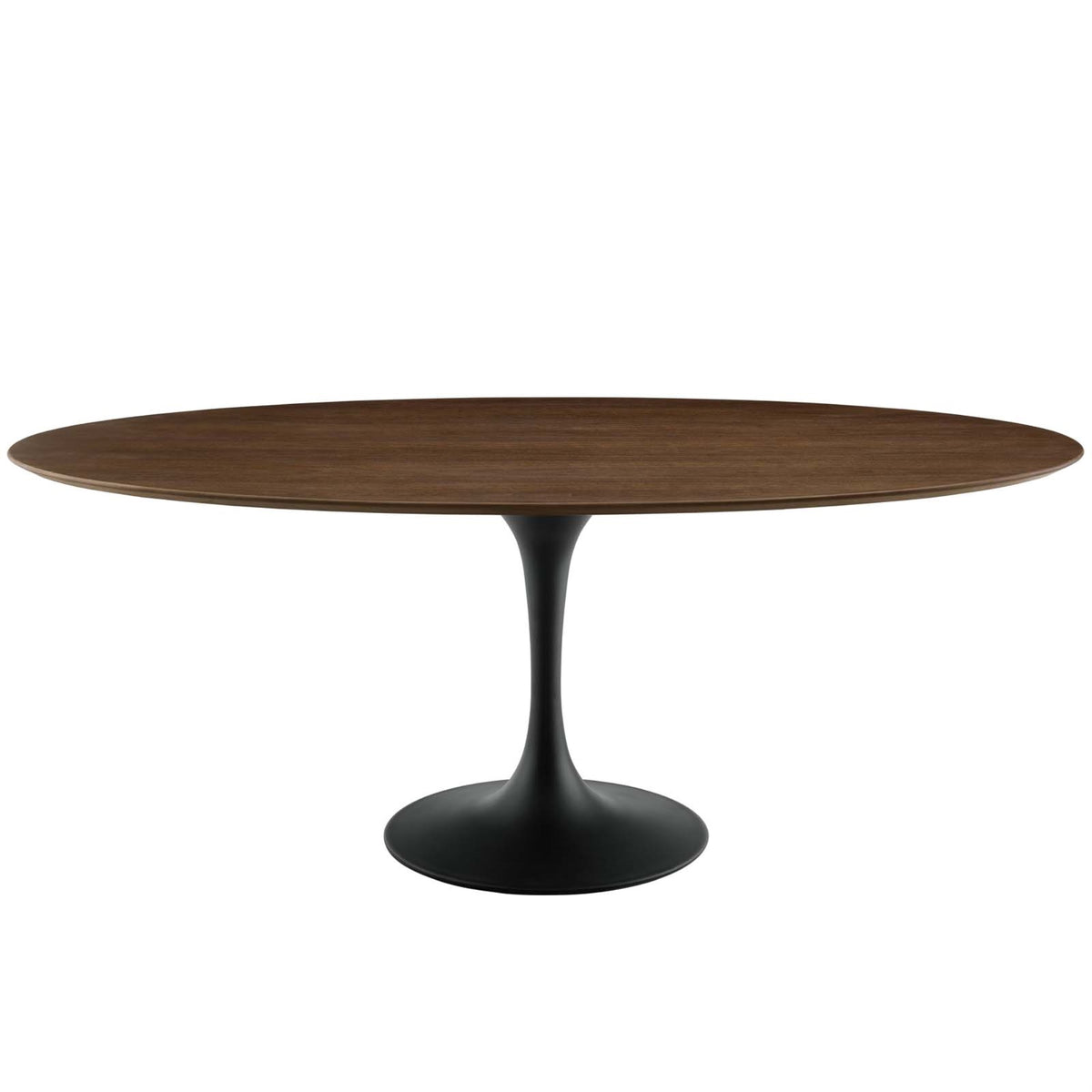 Lippa 78'' Oval Dining Table - Iconic Modernism, Timeless Design, Chip-Resistant Finish, Sleek & Progressive Piece