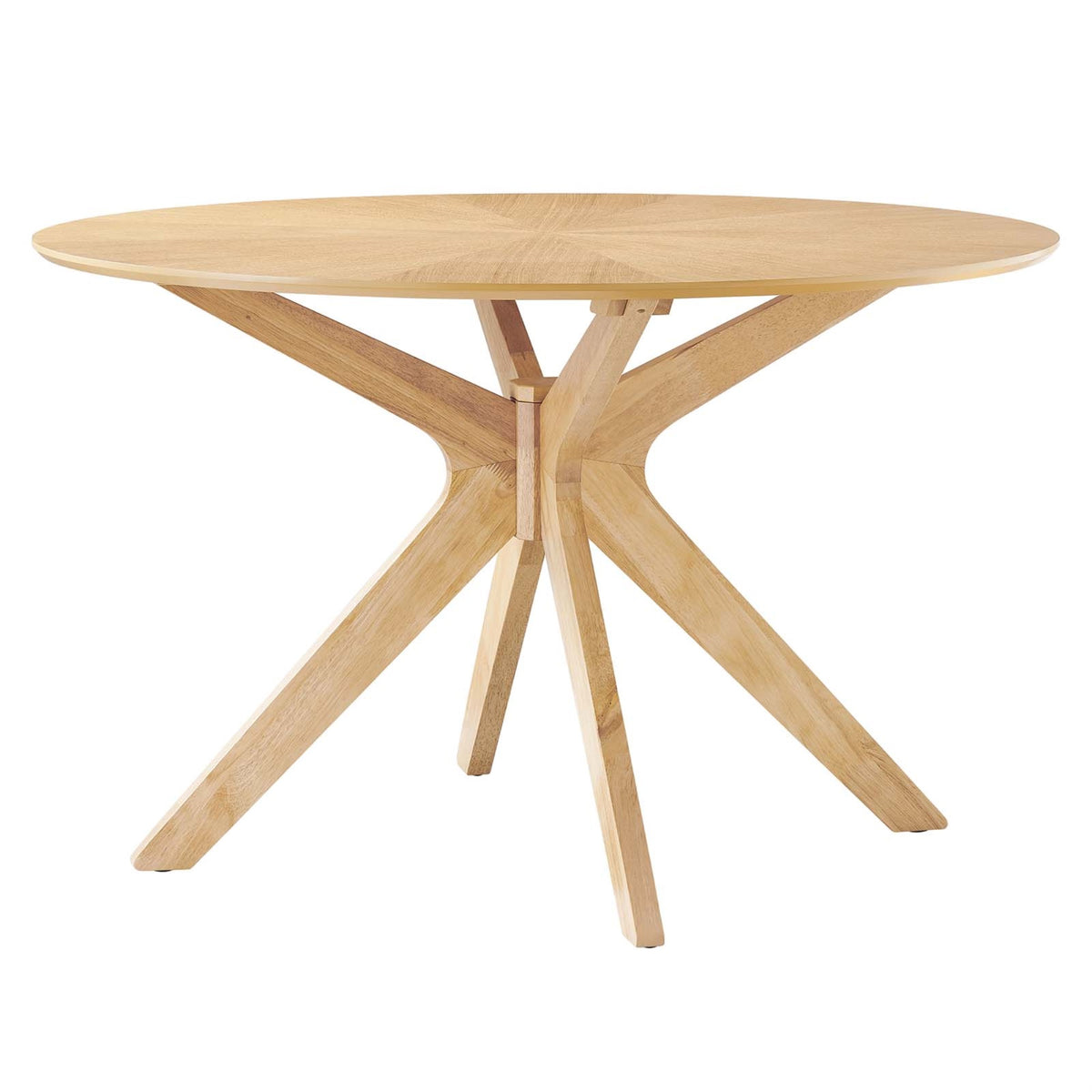 Crossroads 47'' Round Wood Dining Table