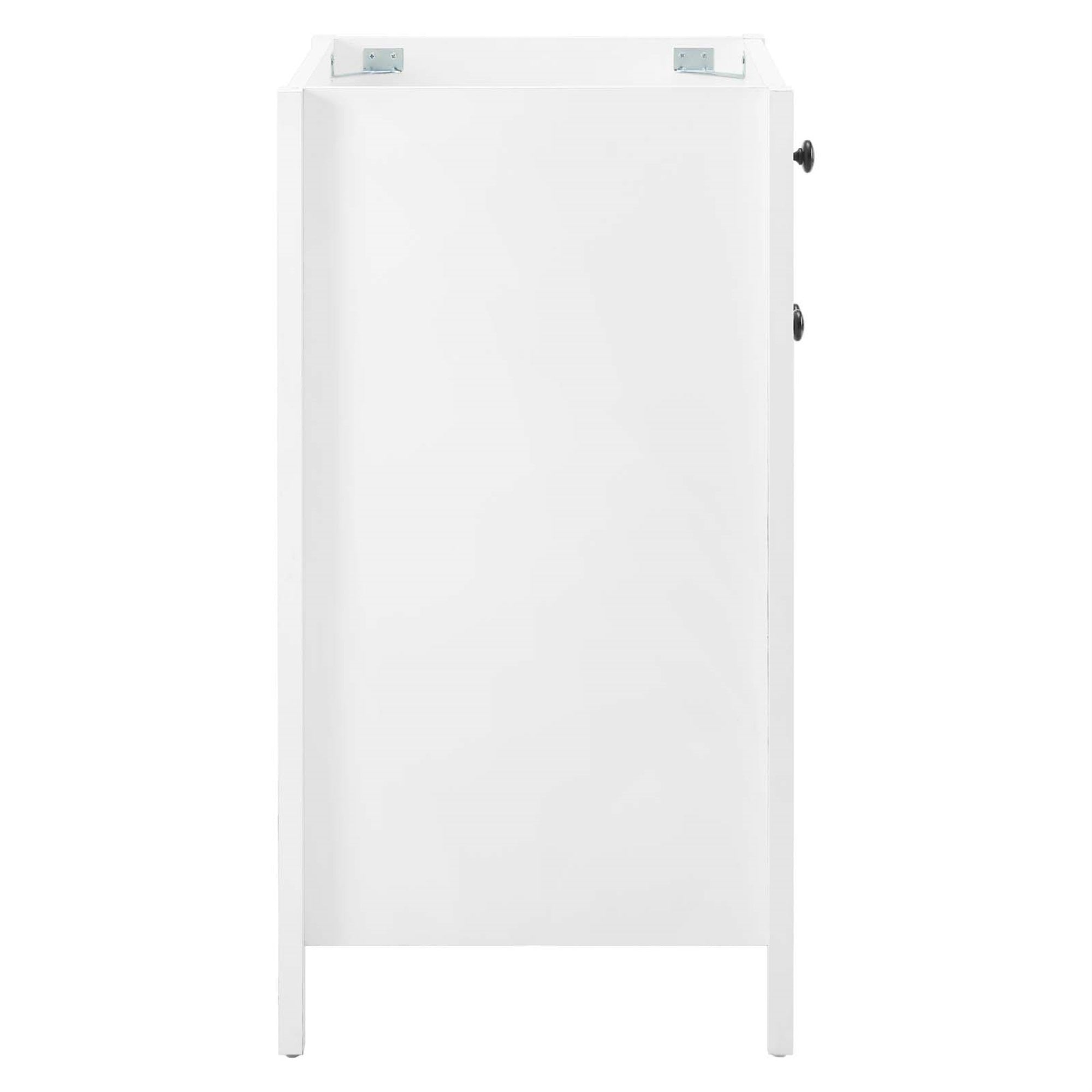 Nantucket 24'' Bathroom Vanity Cabinet (Sink Basin Not Included) White