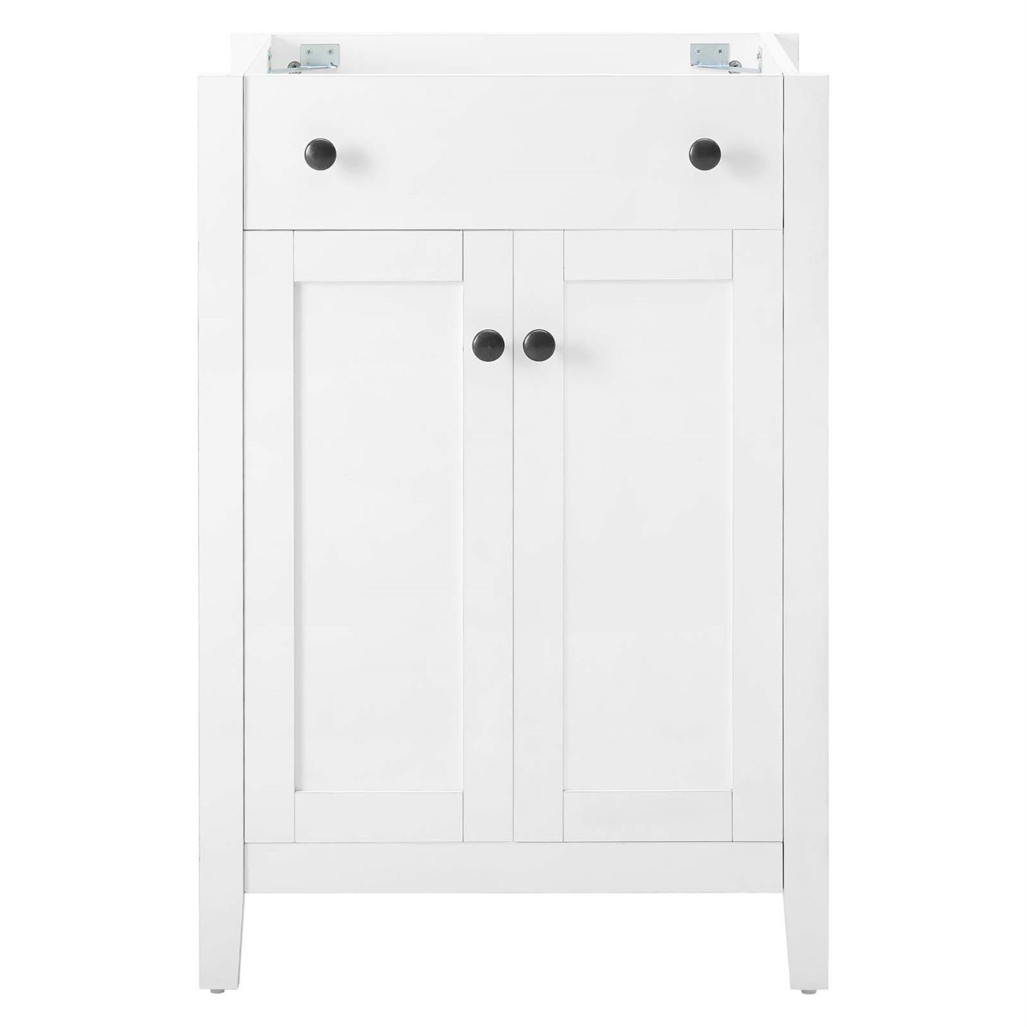 Nantucket 24'' Bathroom Vanity Cabinet (Sink Basin Not Included) White