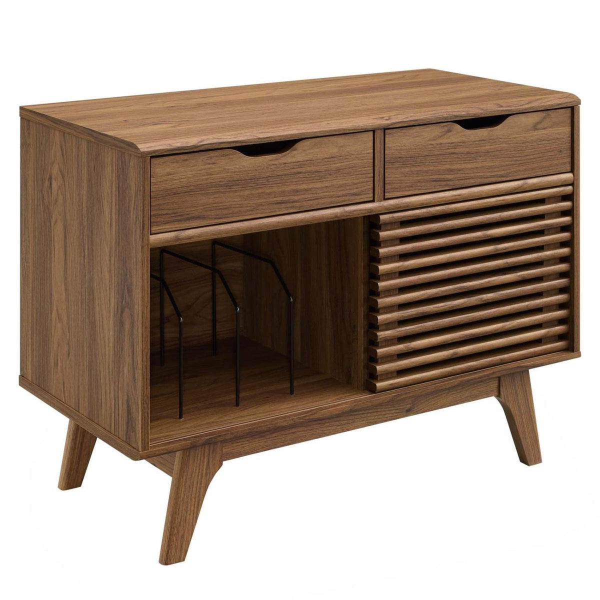Yardlio ''Timeless Appeal: Render Vinyl Record Display Stand - Durable, Stylish, Organized