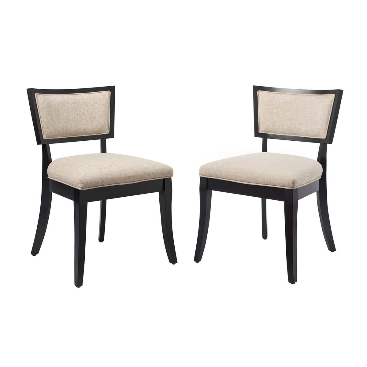 Pristine Upholstered Dining Chairs - Timeless, Comfortable, and Versatile