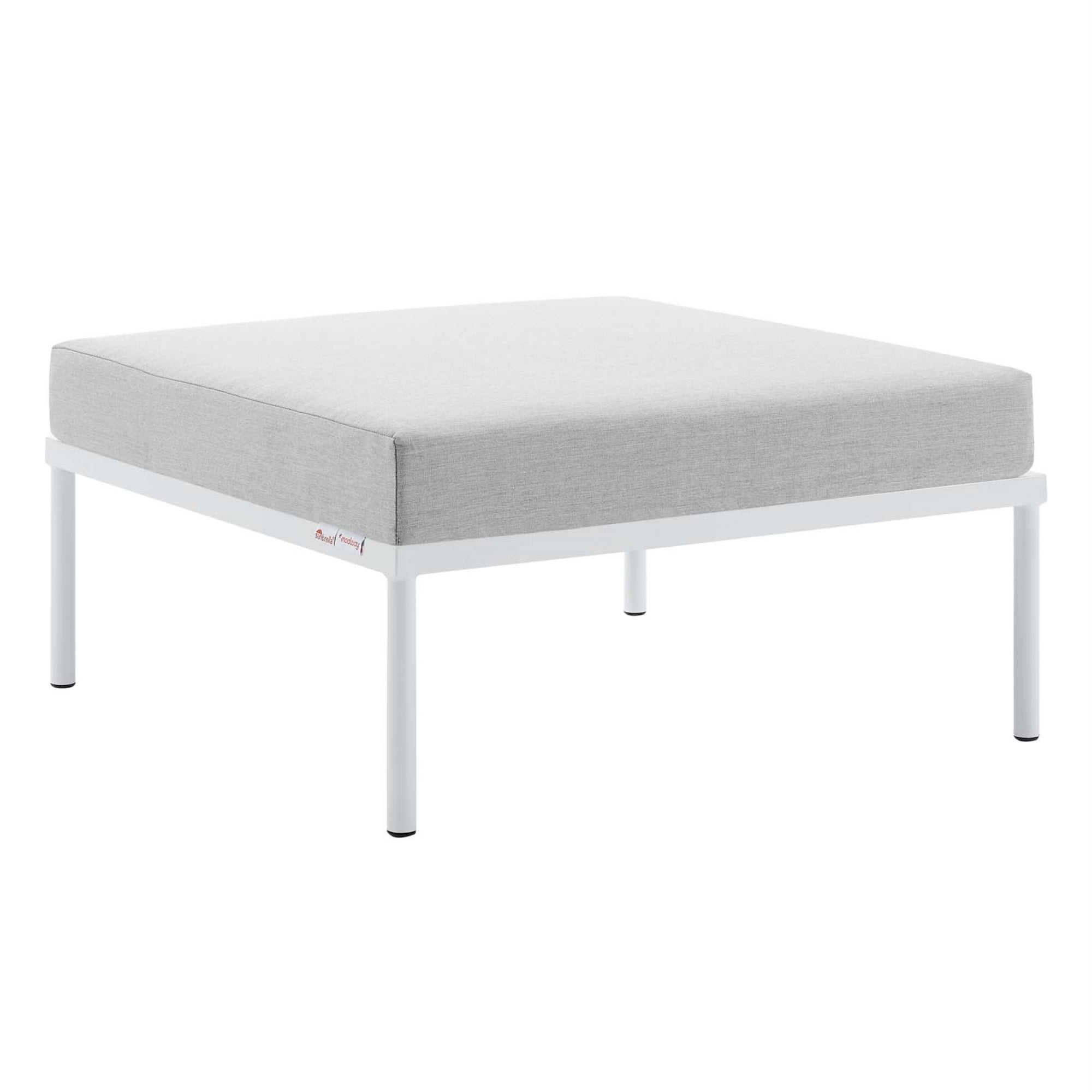 Harmony Outdoor Patio Ottoman - Versatile, Weatherproof, and Stylish
