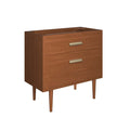 Cassia 36'' Teak Wood Bathroom Vanity Cabinet (Sink Basin Not Included)