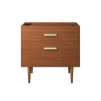Cassia 36'' Teak Wood Bathroom Vanity Cabinet (Sink Basin Not Included)