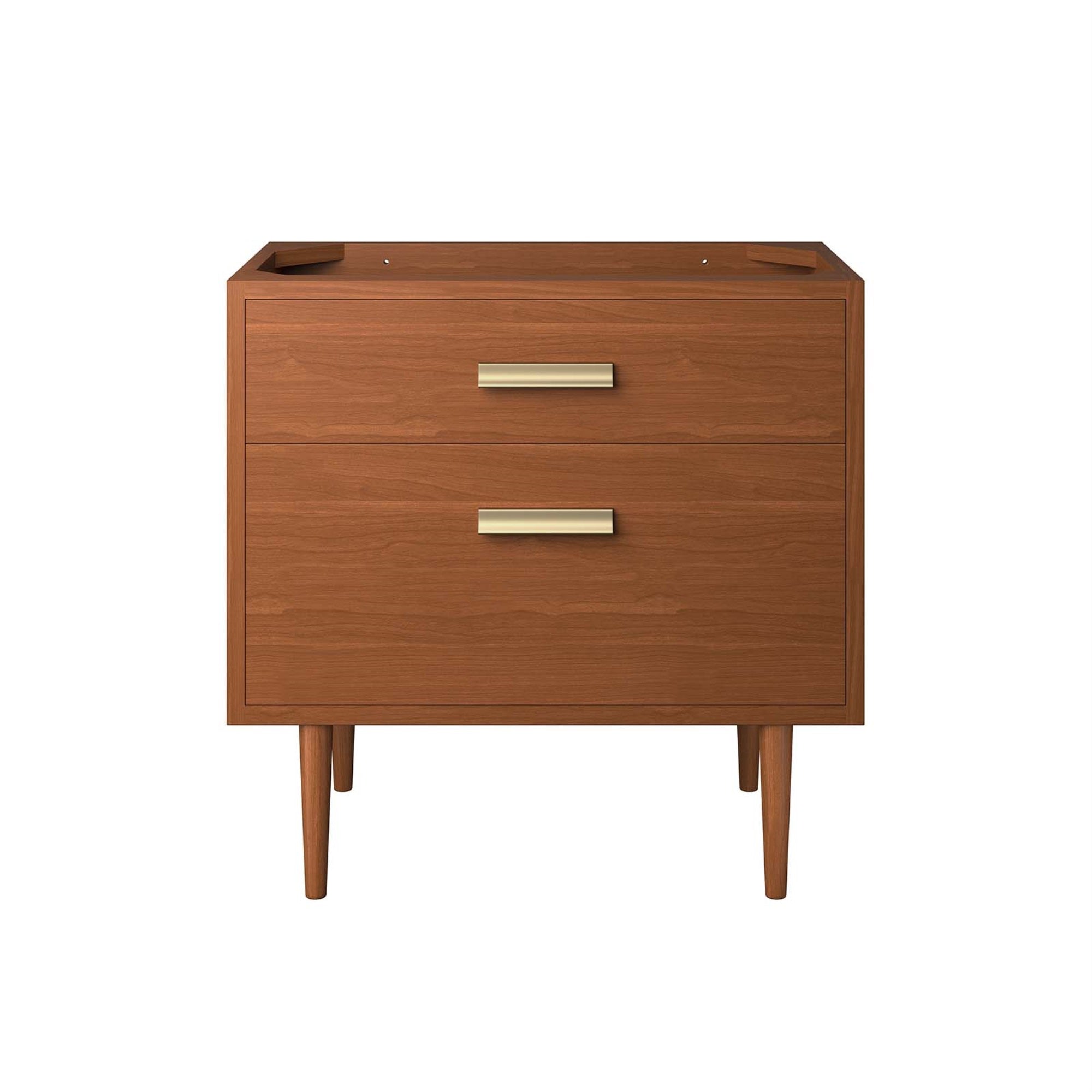 Cassia 36'' Teak Wood Bathroom Vanity Cabinet (Sink Basin Not Included)
