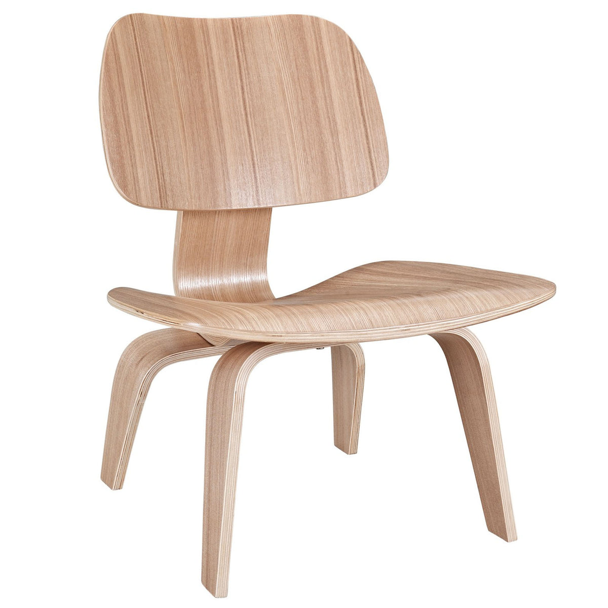 Fathom Wood Lounge Chair - Natural