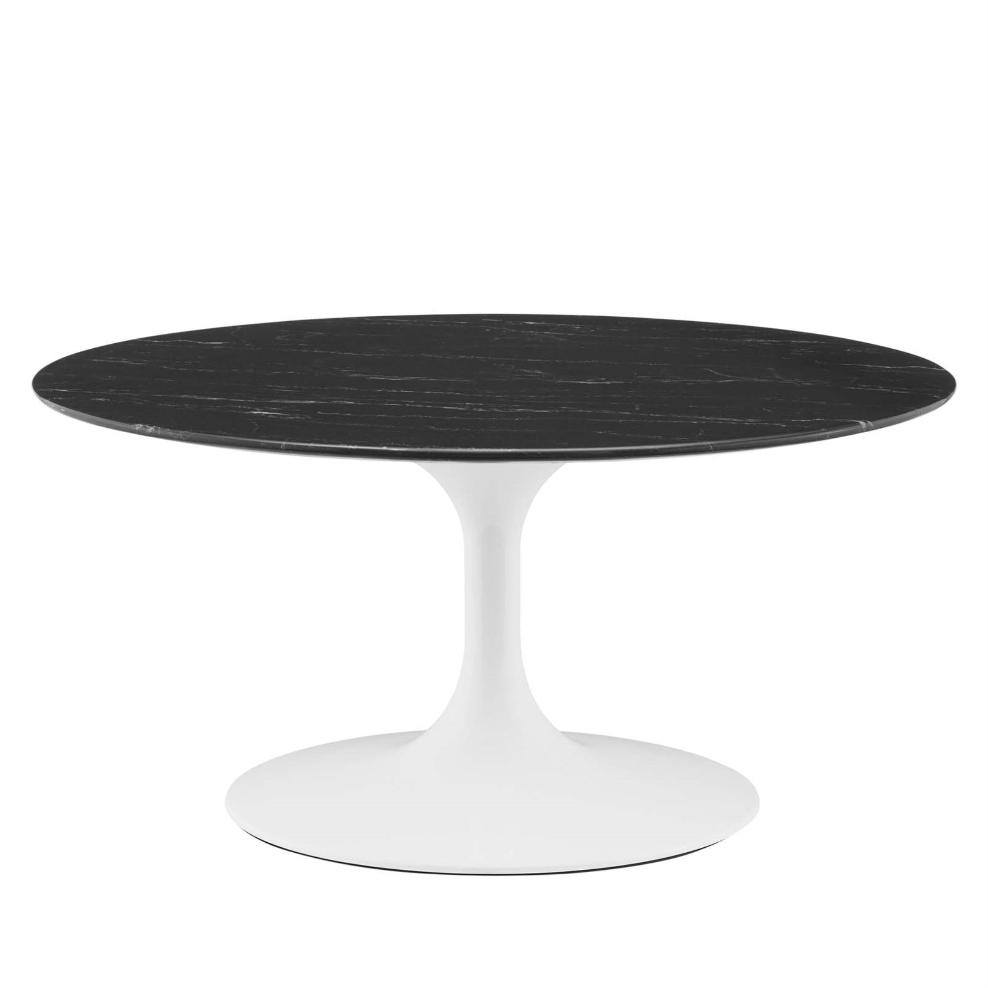 Lippa 36'' Artificial Marble Coffee Table