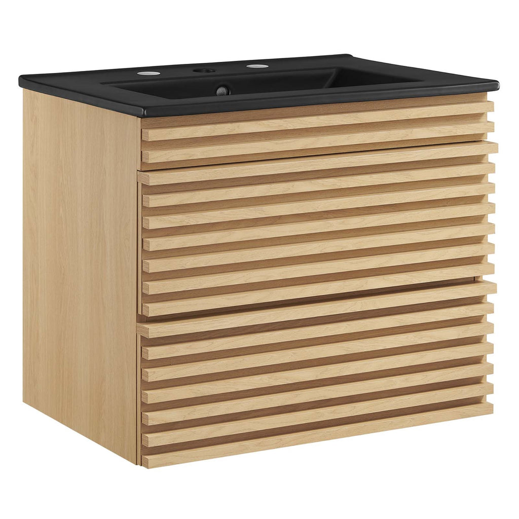 Render 24'' Wall-Mount Bathroom Vanity