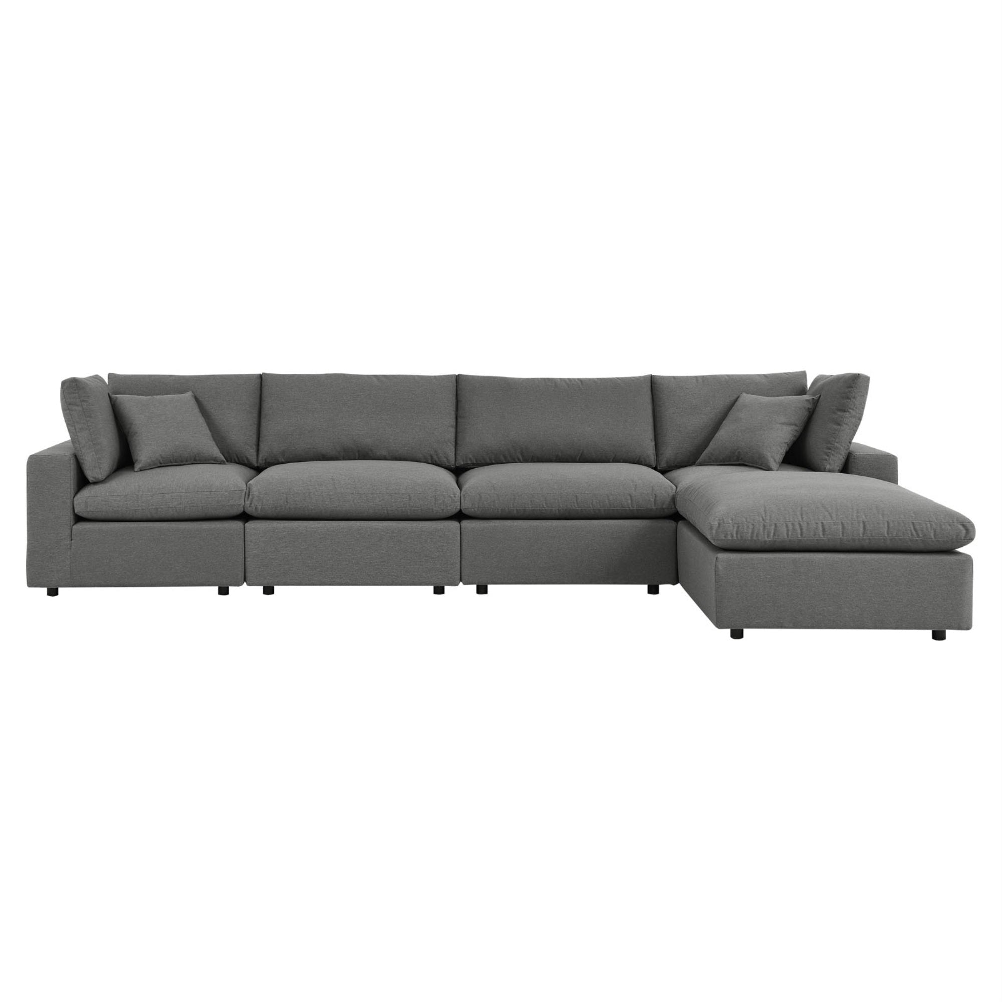 Commix 5Piece Outdoor Patio Sectional Sofa