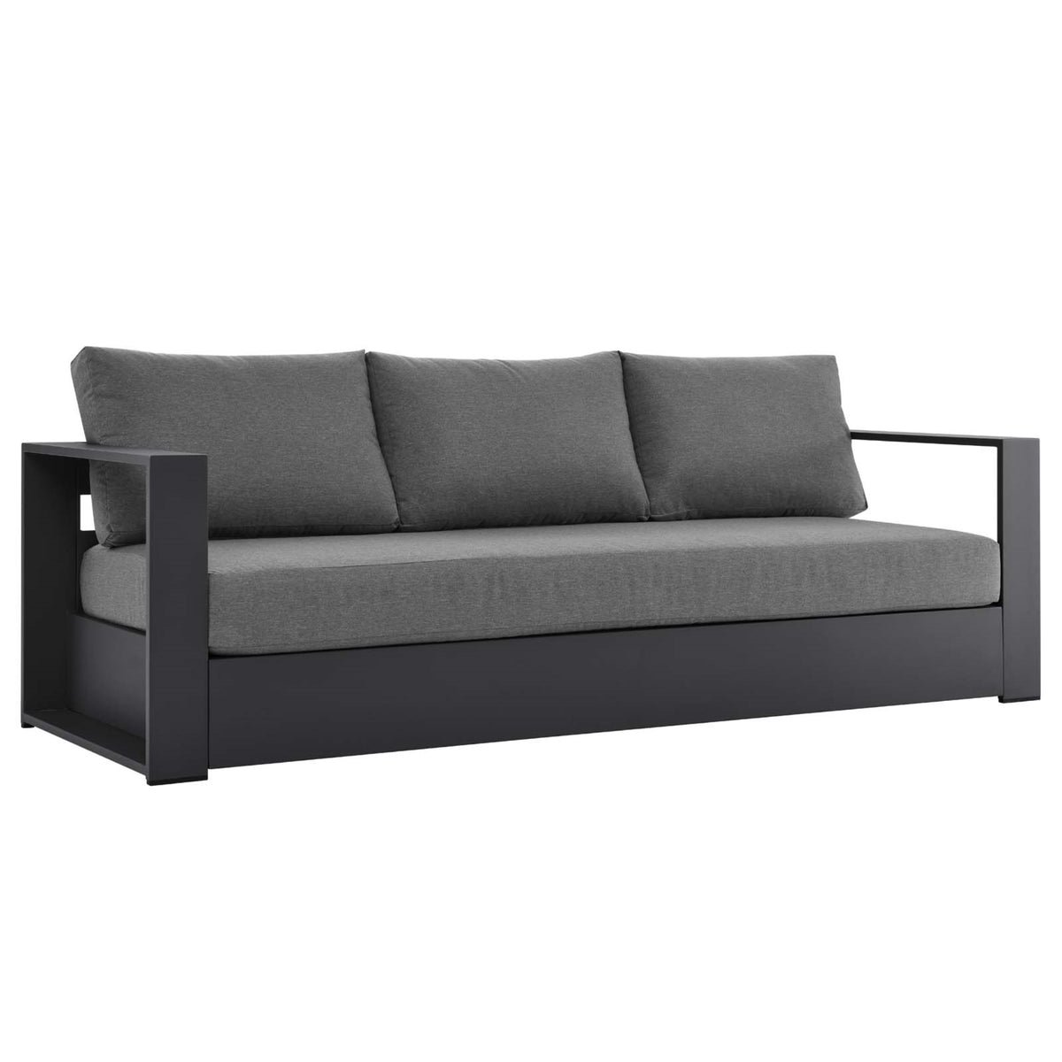Ergode Aluminum Outdoor Patio Sofa - Durable, Sunproof, Water-Resistant, Easy Maintenance, Comfortable, Weatherproof, 993 lbs We