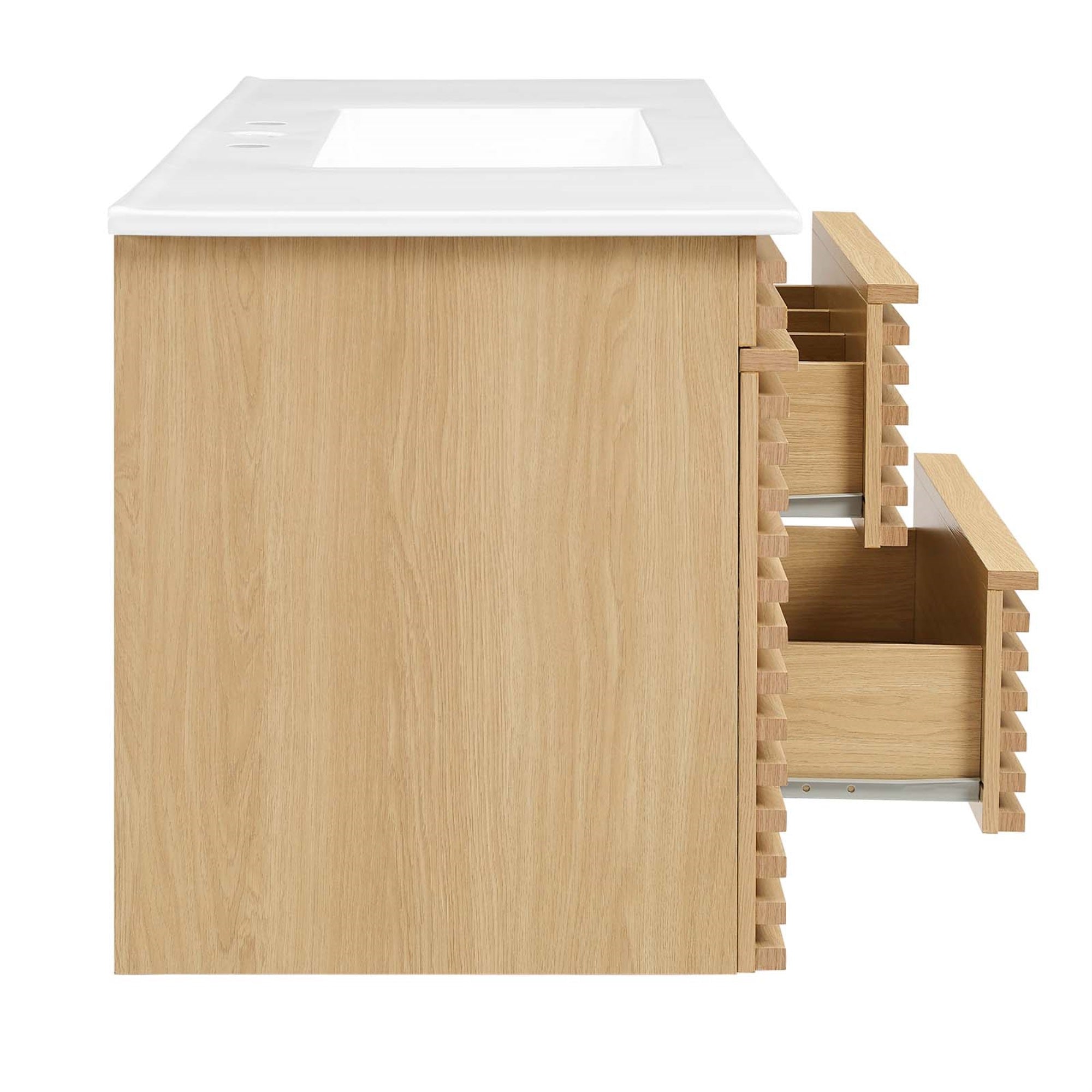 Render 48'' Wall-Mount Bathroom Vanity