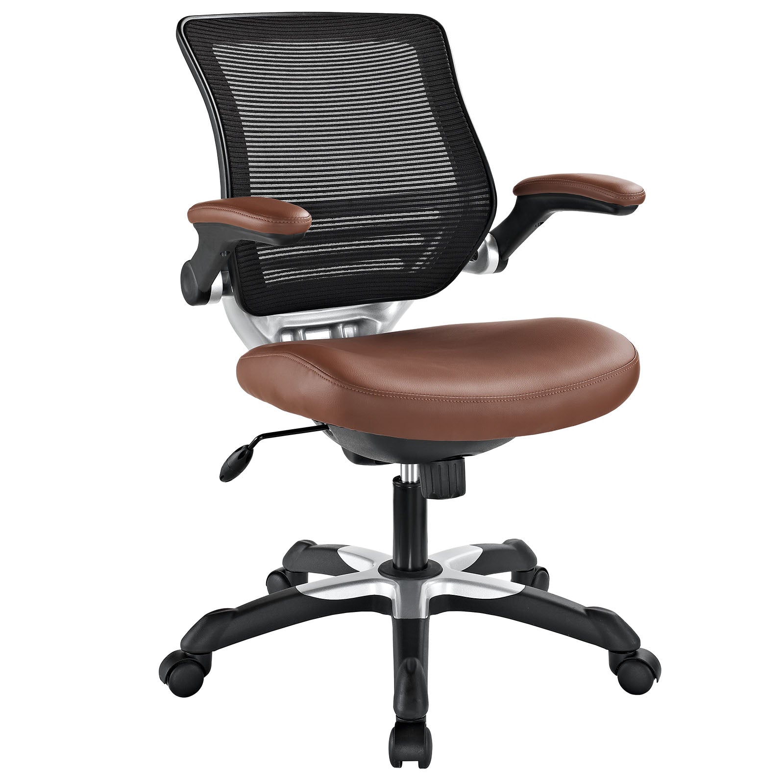Edge Vinyl Office Chair  Tan