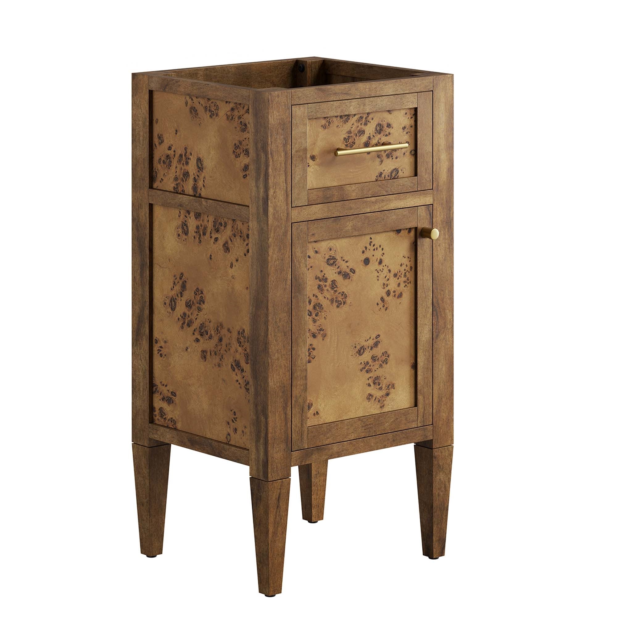 Elysian 18'' Wood Bathroom Vanity Cabinet (Sink Basin Not Included)