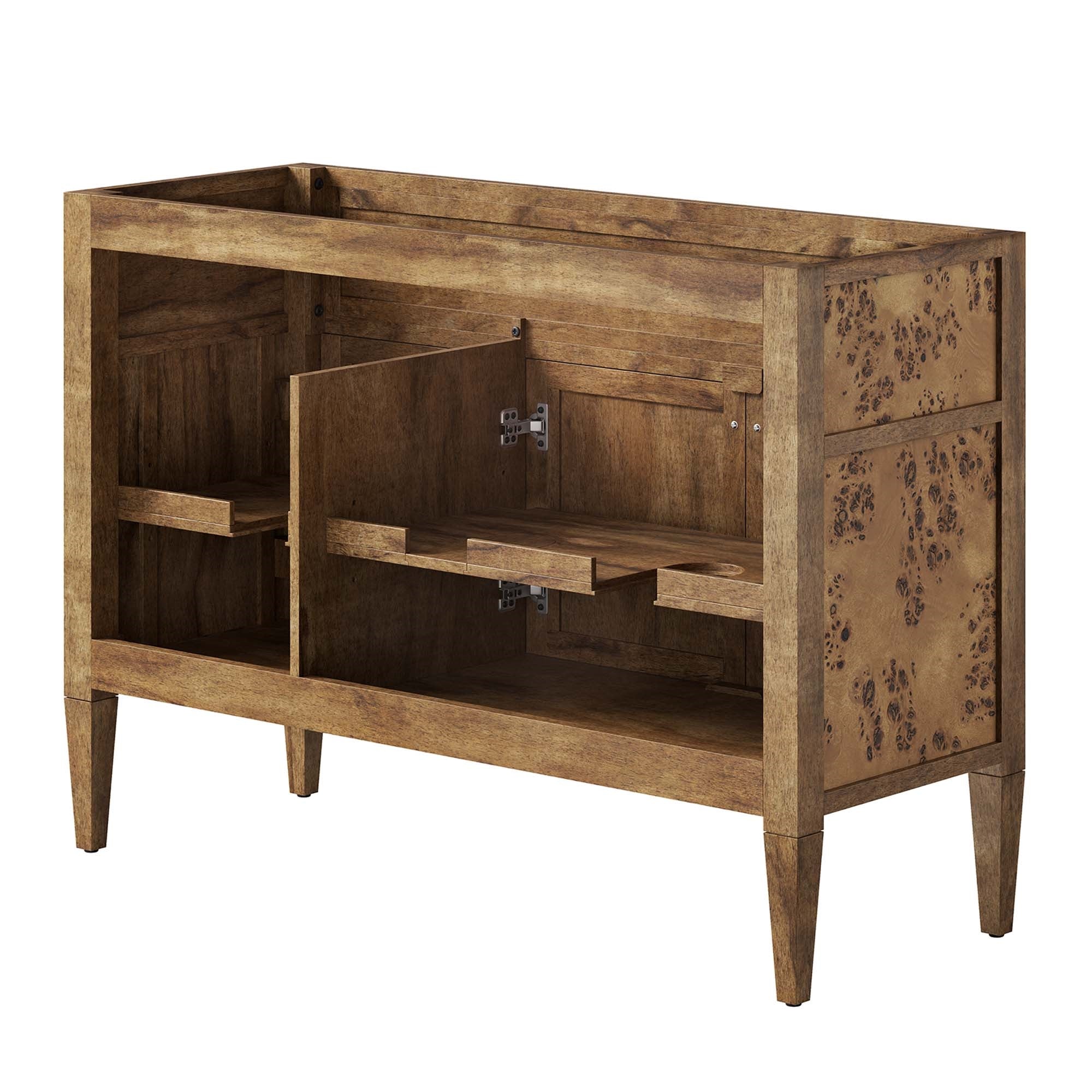 Elysian 48'' Wood Bathroom Vanity Cabinet (Sink Basin Not Included)