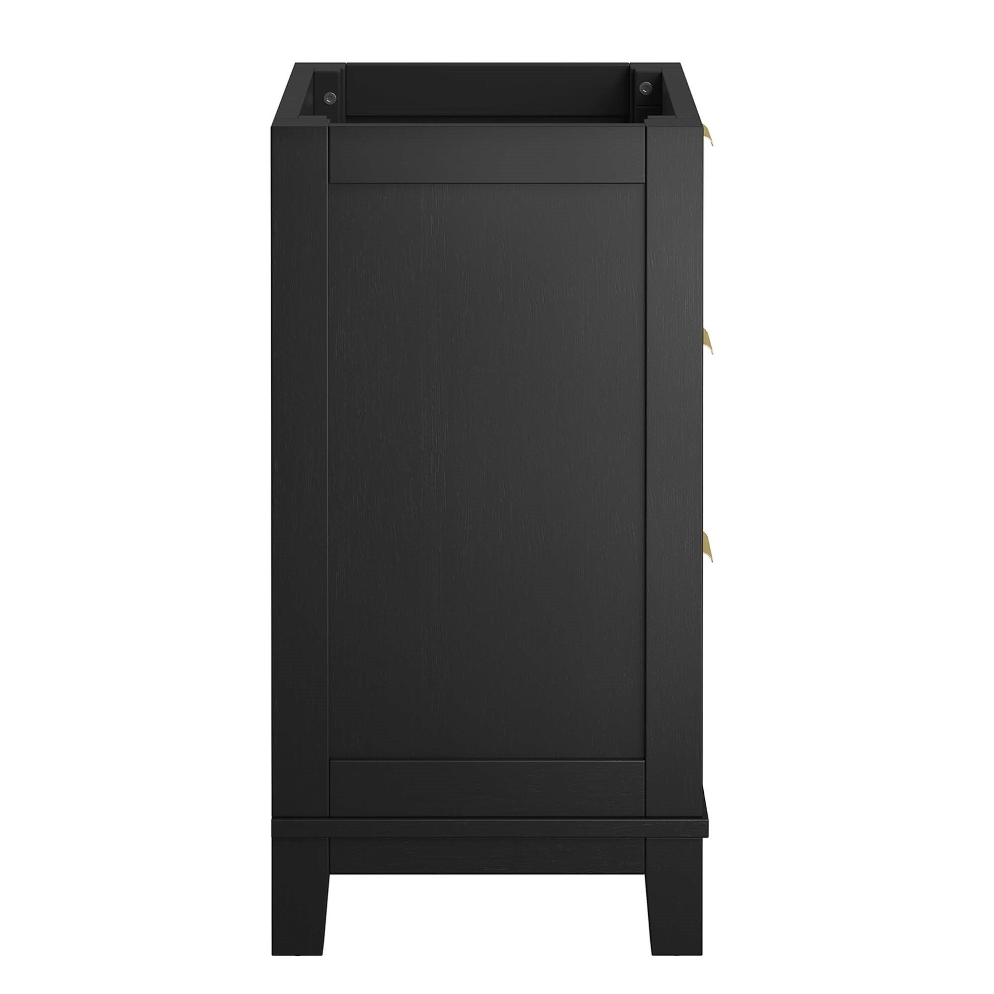 Dixie 24 Solid Wood Bathroom Vanity Cabinet (Sink Basin Not Included)