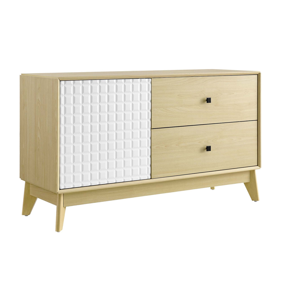 Nectar 43'' Wood Grain Accent Cabinet