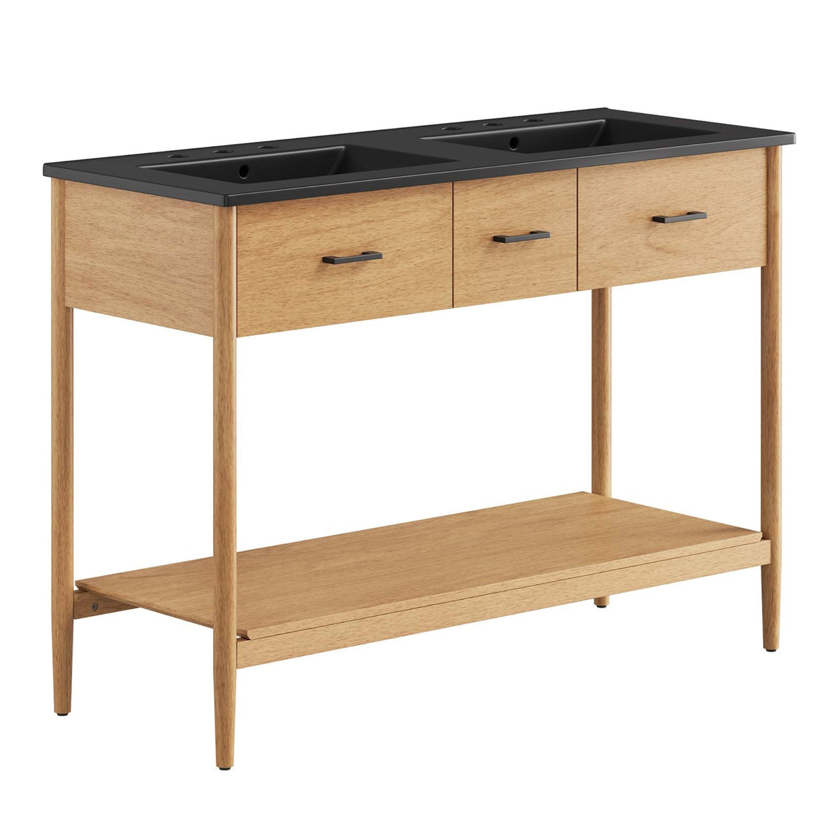 Zaire 48'' Double Sink Bathroom Vanity