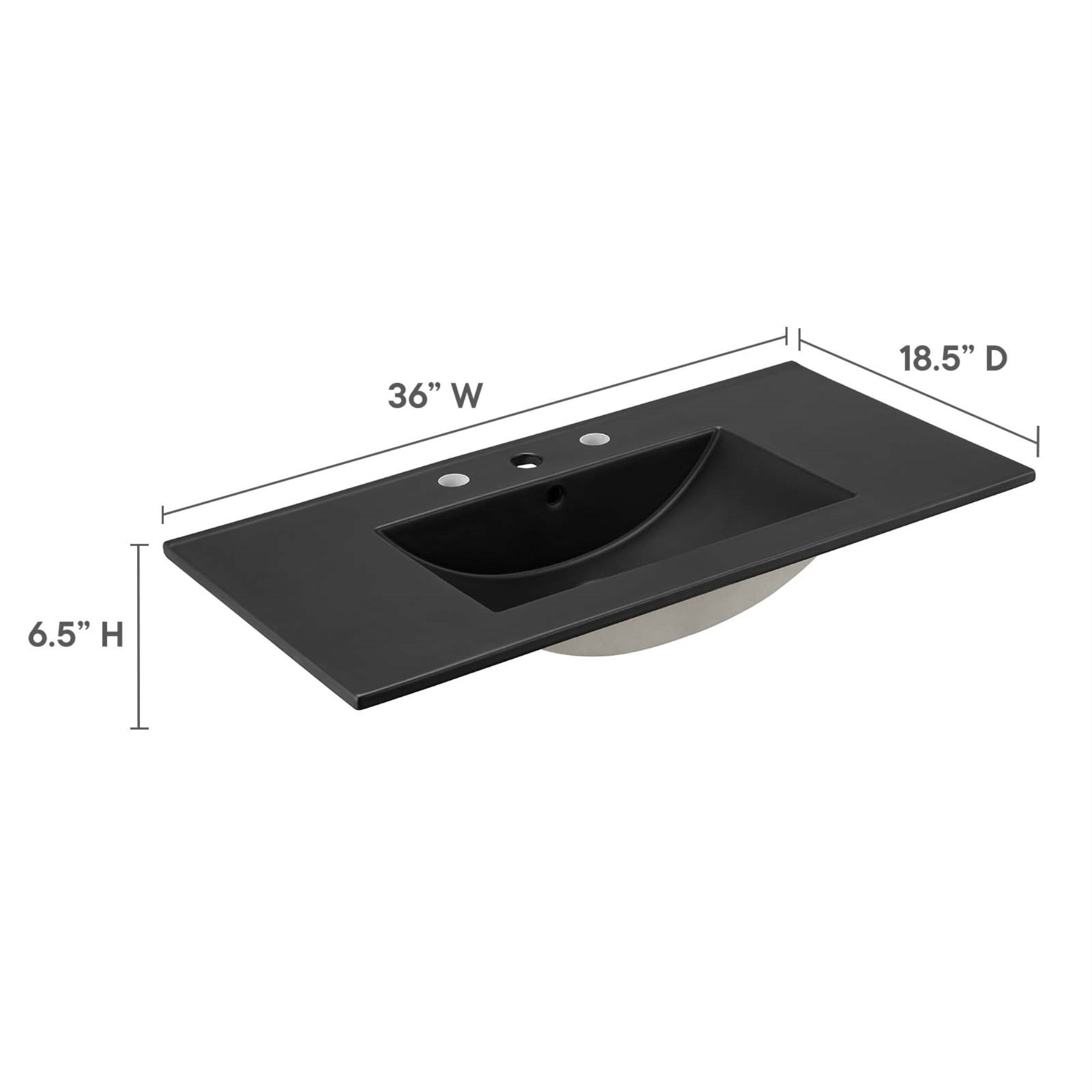Cayman 36'' Bathroom Sink