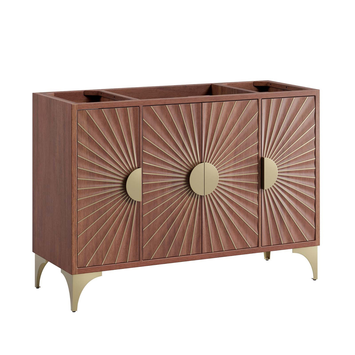 Daylight 48'' Single Sink Compatible (Not Included) Bathroom Vanity Cabinet