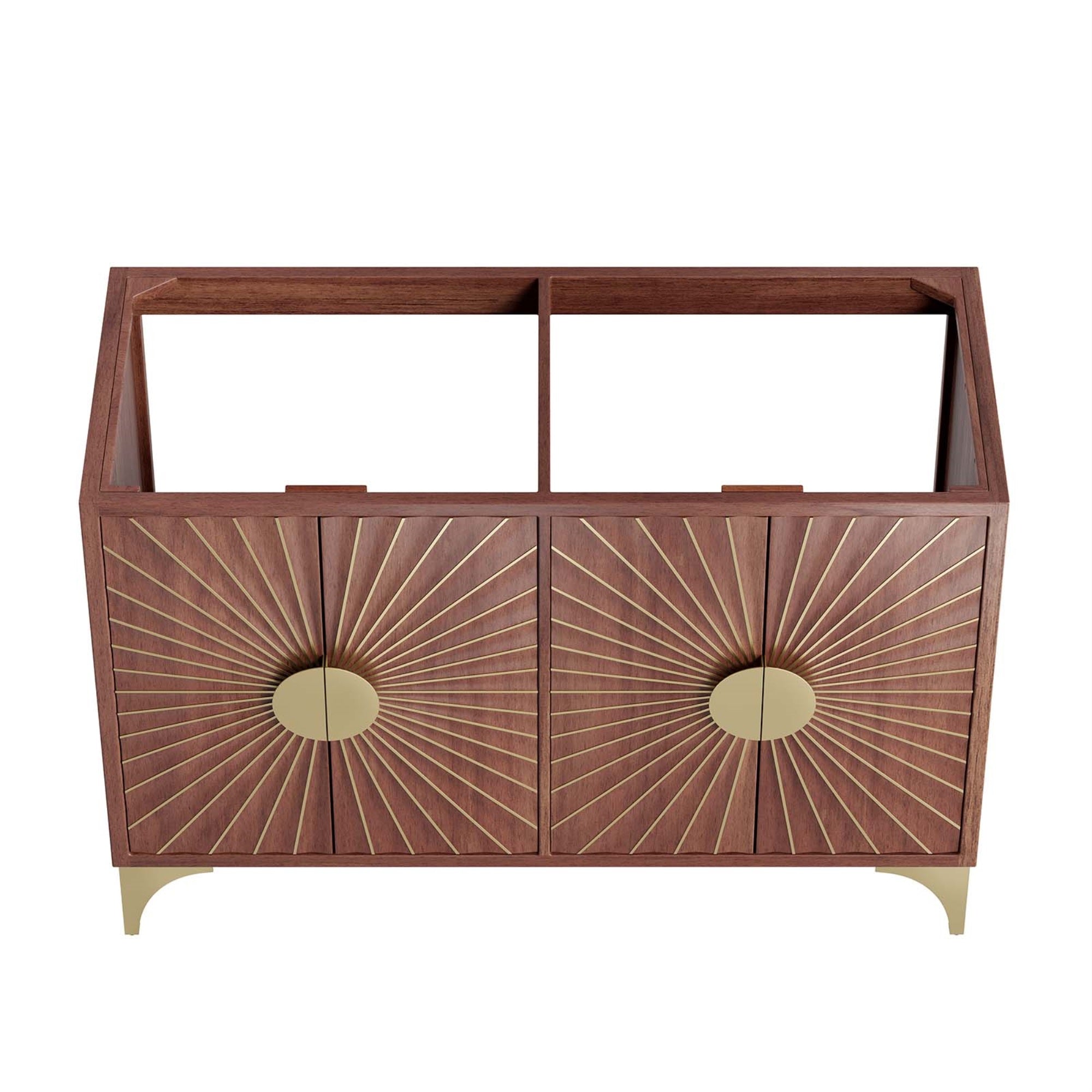 Daylight 48'' Double Sink Compatible (Not Included) Bathroom Vanity Cabinet