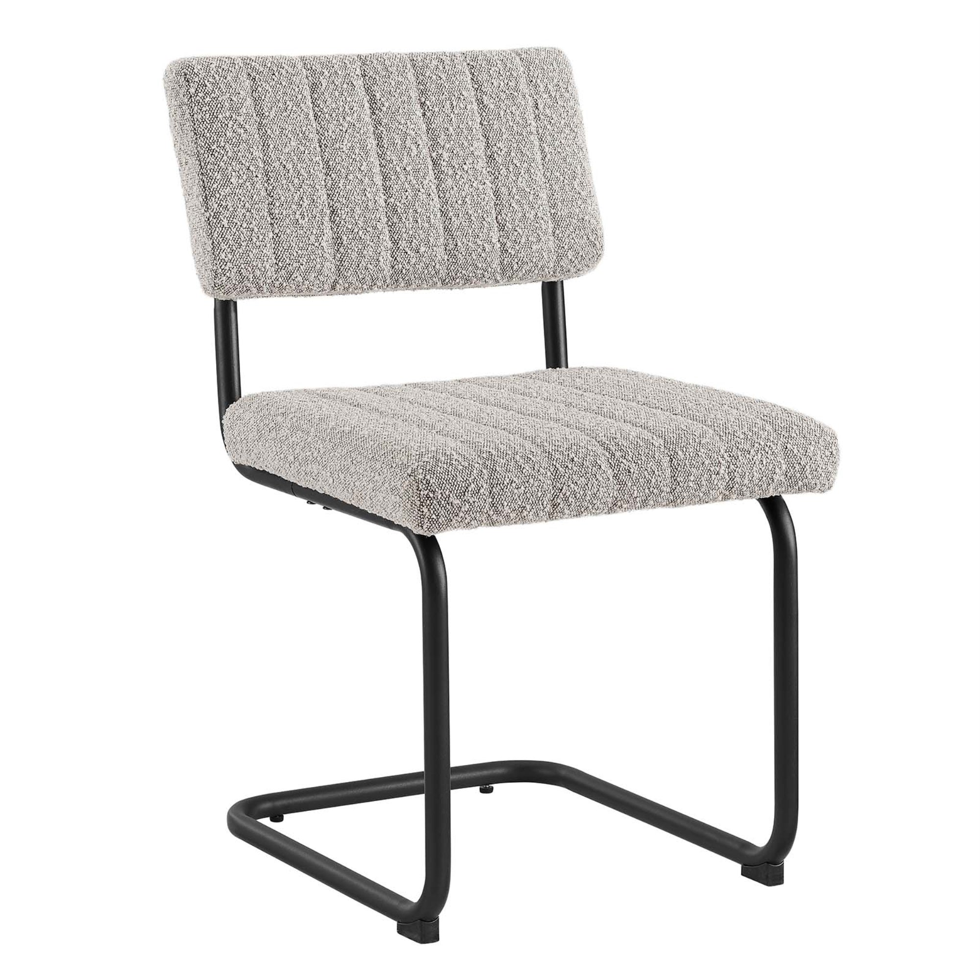 Parity Boucle Dining Side Chairs  Set of 2