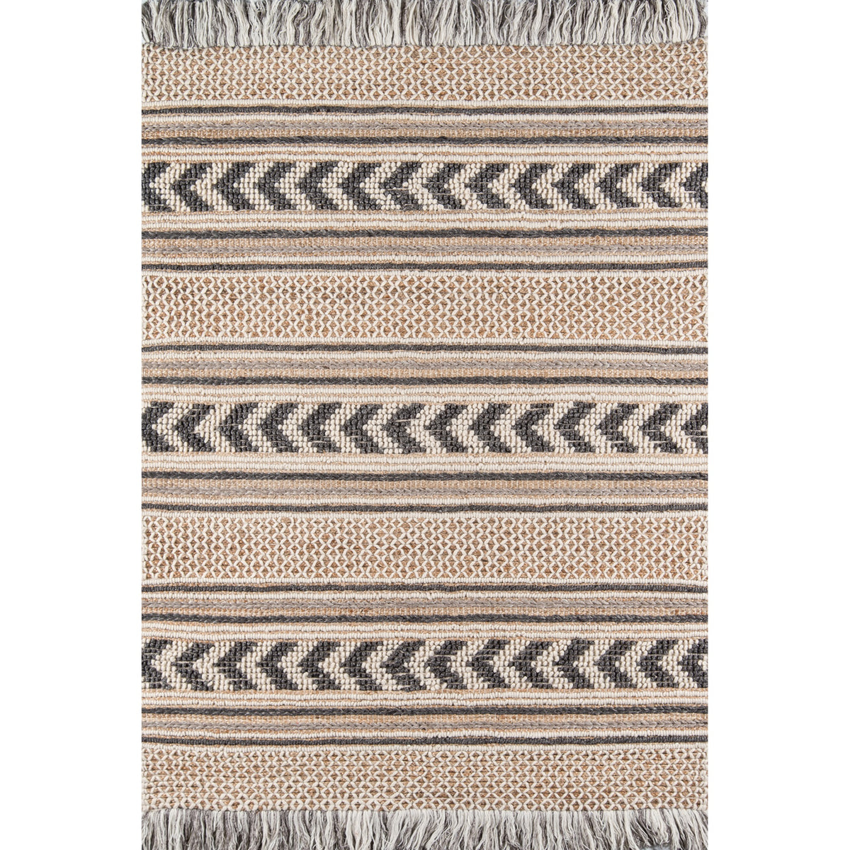 Momeni Esme Esm1 Charcoal  23 Inch  X 76 Inch  Runner