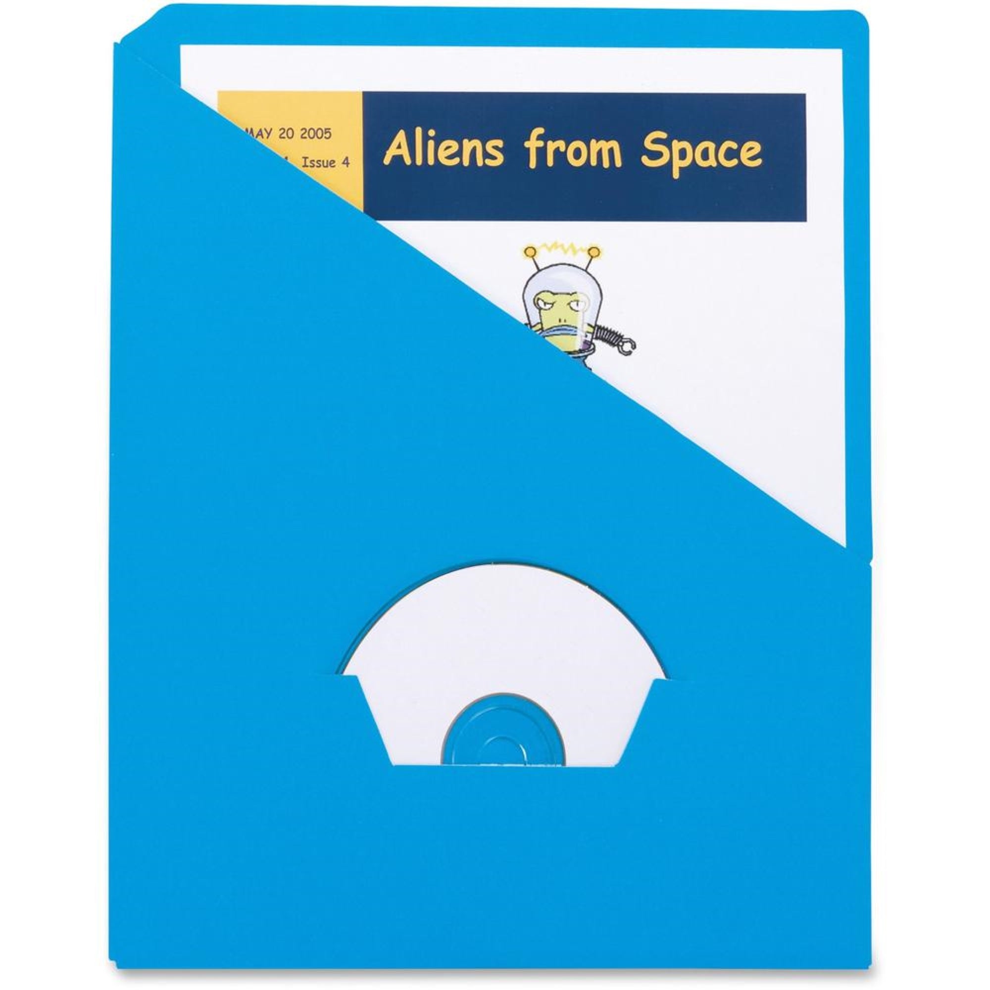 Pendaflex Essentials Letter Recycled Project File - 8 1/2 X 11 - 3 1/2 Expansion - Blue - 10% Recycled - 25 / Pack